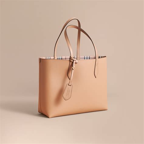 burberry medium orchard calf leather|burberry mid size check tote.